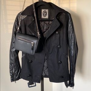 Black Guess coat
